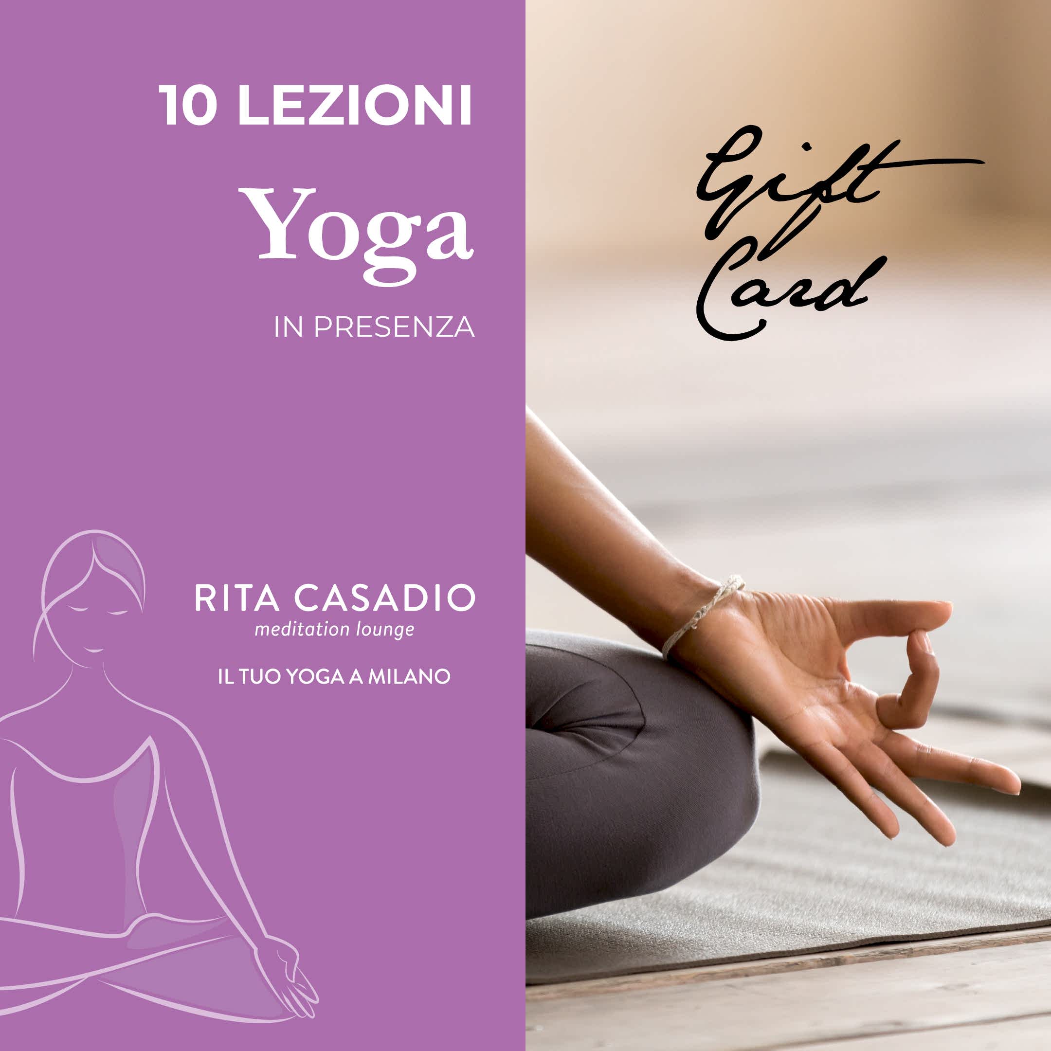 Gift card Yoga